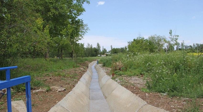 Damsa Barajı Kapalı Devre Sulama Hattına Su Basımı Başladı