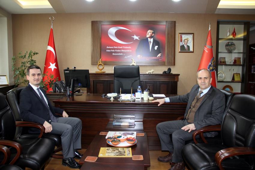 Kaymakam Maraşlı, İl Emniyet Müdürlüğünü Ziyaret Etti