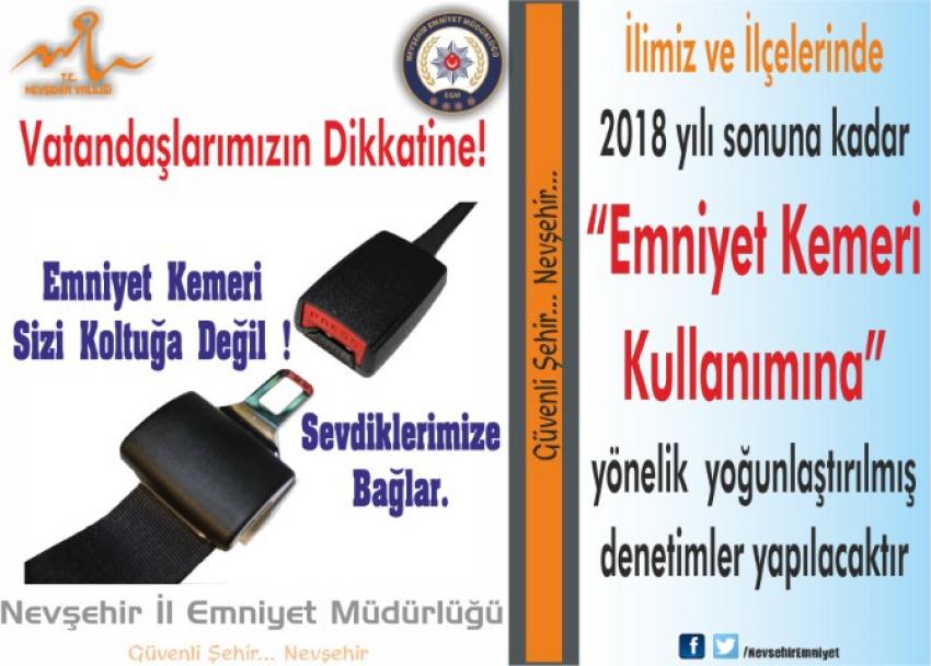 Nevşehir Emniyet Müdürlüğü, Vatandaşlarımızın Dikkatine!