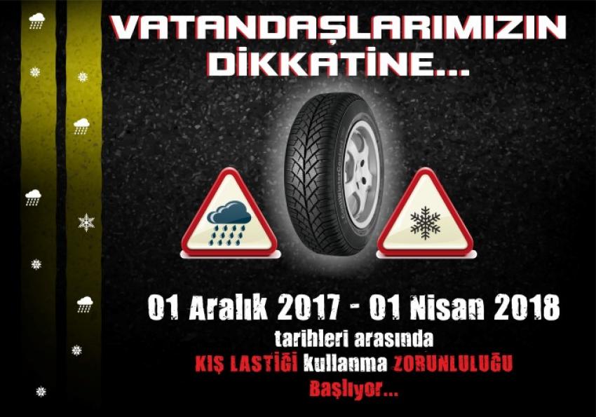 Nevşehir Valiliğinden Kış Lastiği Uyarısı