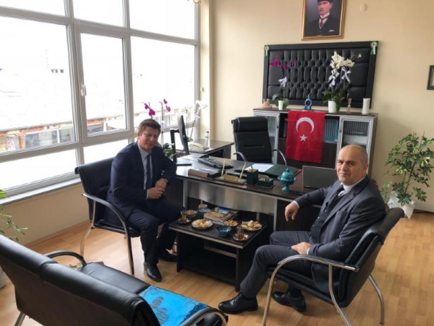 İl Emniyet Müdürü Artunay Ürgüp Gümrük Müdürlüğünü Ziyaret Etti