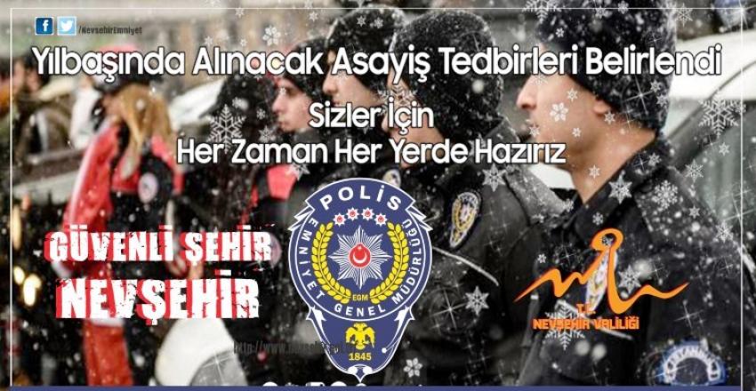 Emniyet Asayiş ve Genel Güvenlik Tedbirlerini Açıklandı