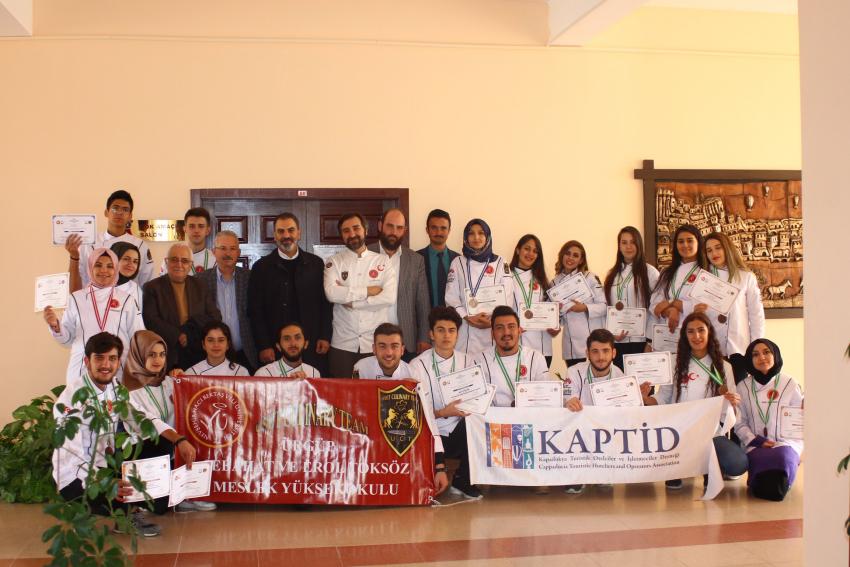 KAPTİD’TEN ÜSET AŞÇILIK TAKIMI'NA TEBRİK ZİYARETİ