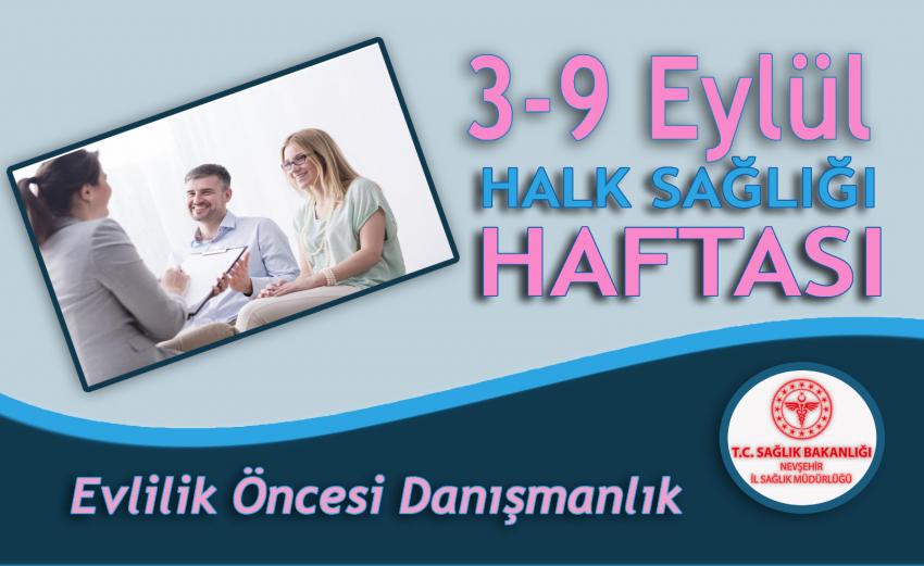 Halk Sağlığı Haftası Evlilik Öncesi Danışmanlık