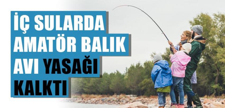 Nevşehir İç Sularda Balık Av Yasağı Sona Erdi