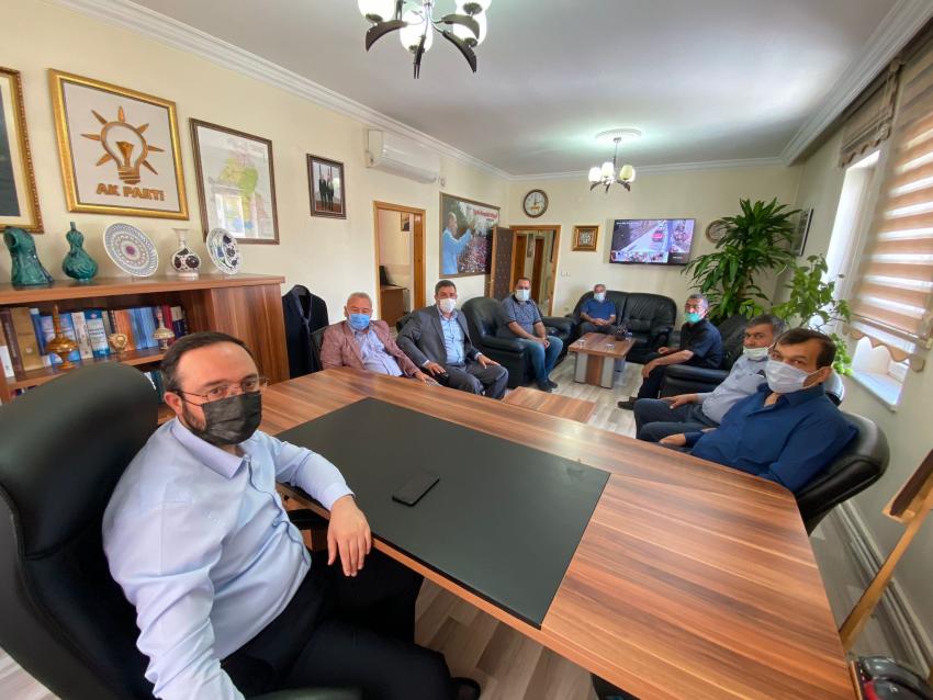 Ziraat Odalarından AK Parti Nevşehir İl Başkanı Kemikkıran'a teşekkür ziyareti