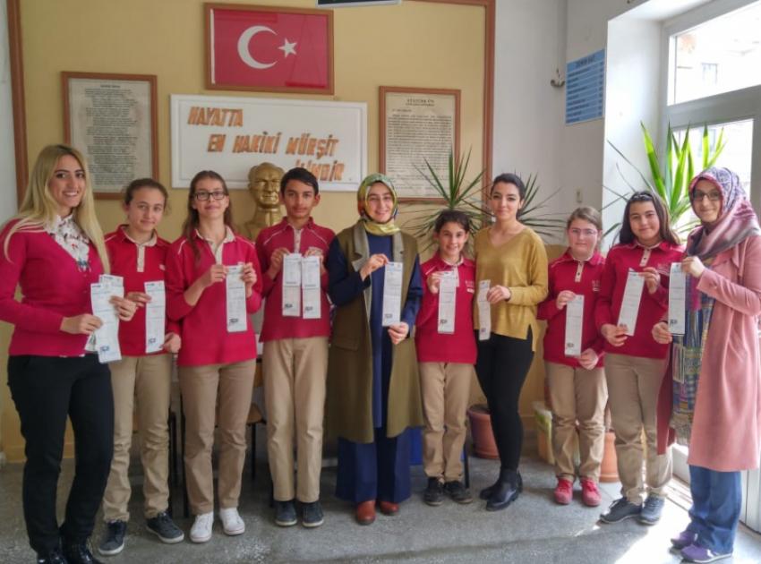 Mehmet Diker Ortaokul Öğrencileri Milli Servetine Sahip Çıkıyor