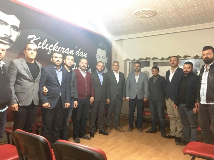 Milletvekili Aday Adayı Av. Fazlı Koç Ülkü Ocaklarını Ziyaret Etti