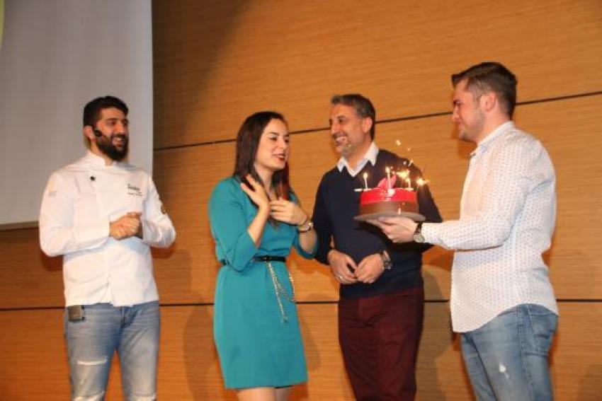 USET MYO'nda söyleşi ve bilgi yarışması etkinliği düzenlendi