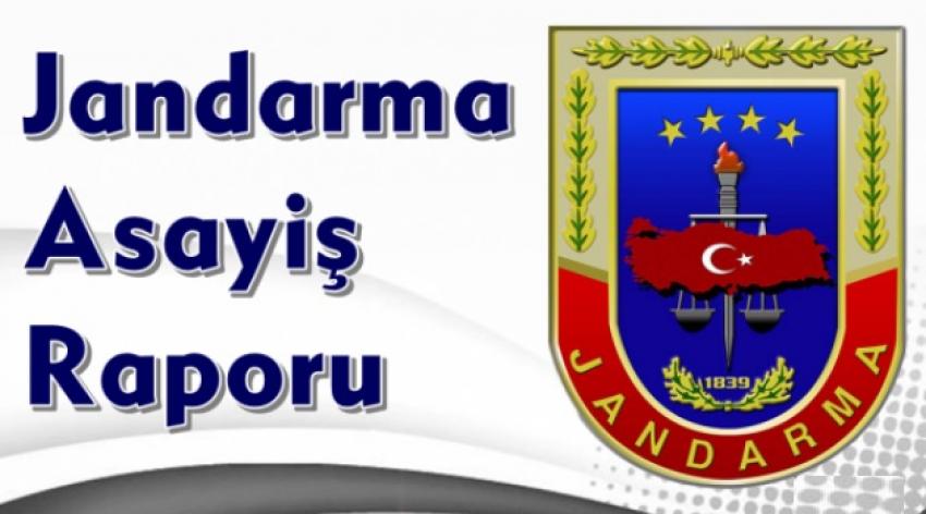 Nevşehir İl Jandarma Asayiş Raporu