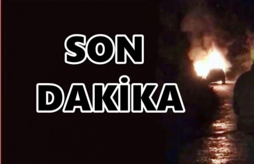 Lüks Jeep Yangında Kullanılamaz Hale Geldi
