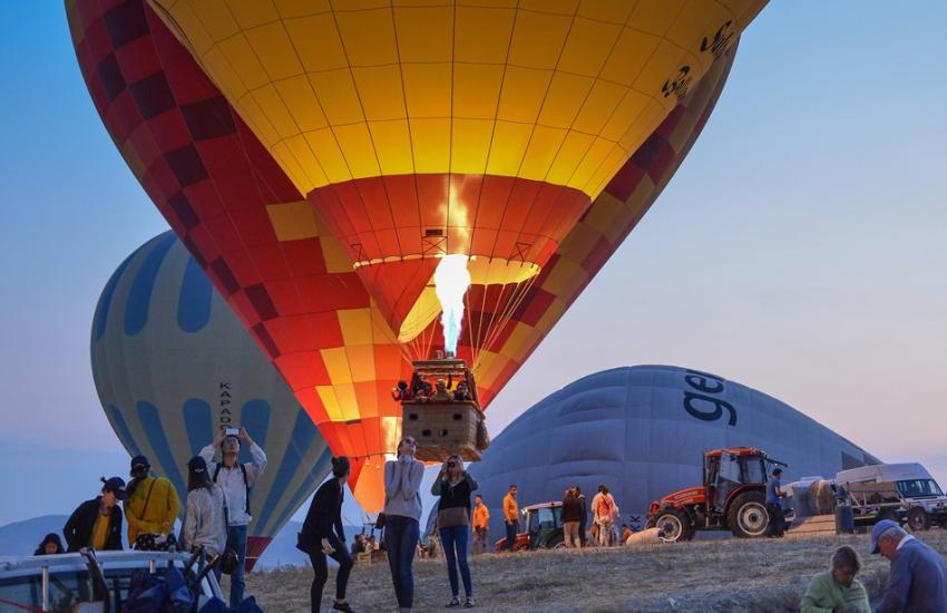 Kapadokya’yı Aralık Ayında 121 Bin 44 Turist Ziyaret Etti