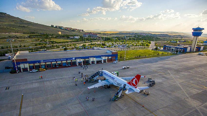 Kapadokya Havalimanı Şubat ayında 25 bin 715 yolcuya hizmet verdi