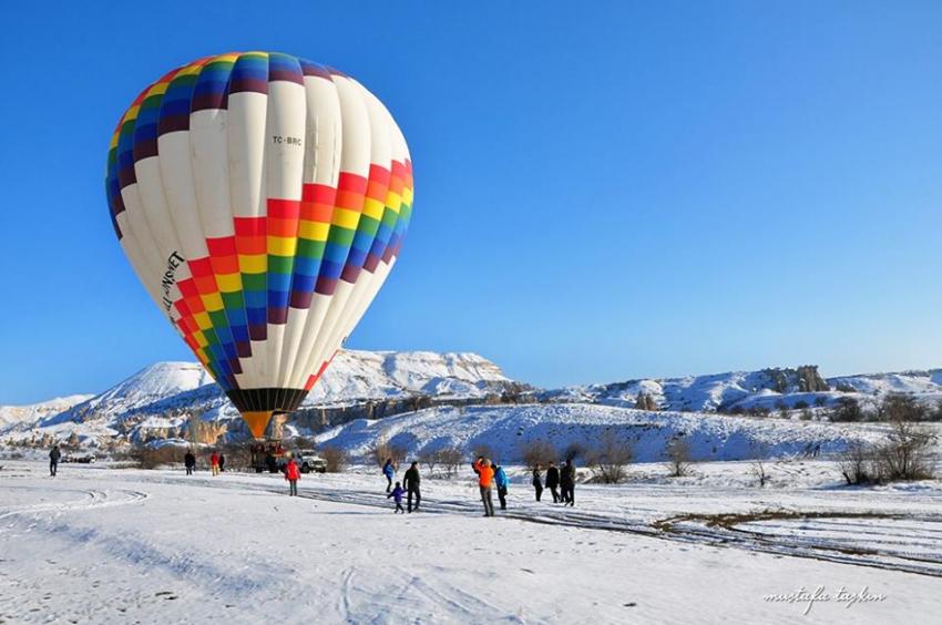 Kapadokya'da balon turları 3 gündür yapılamıyor