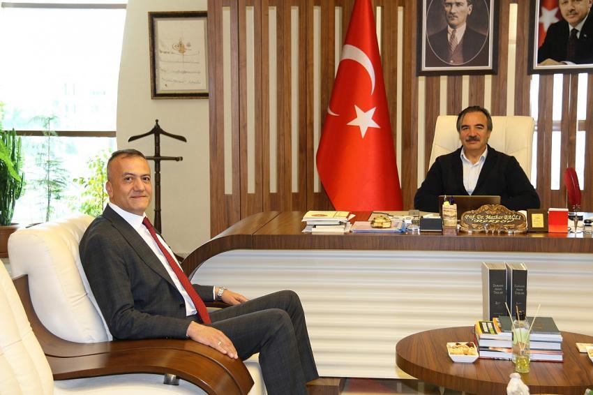 Kapadokya Üniversitesi Rektöründen Rektör Bağlı’ya Ziyaret
