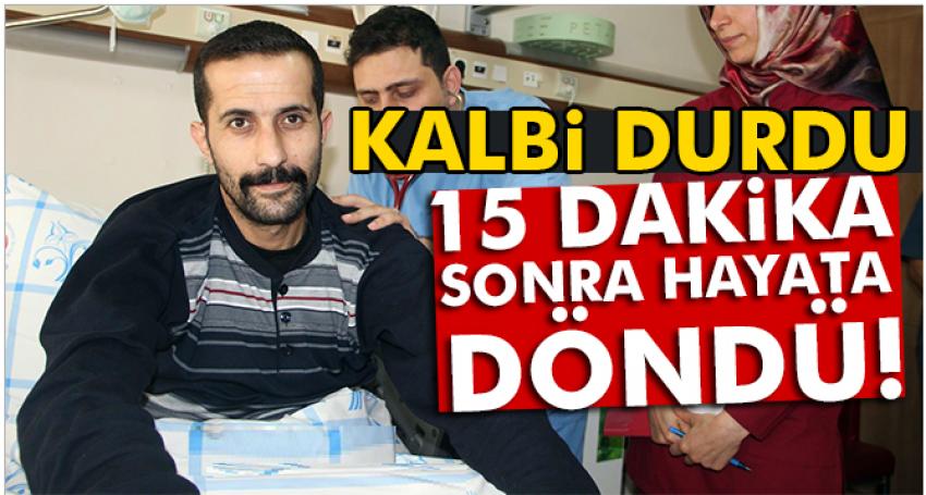 Kalbi Duran İşçi Kalp Masajıyla Hayata Döndürüldü