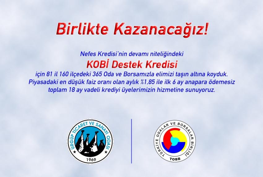 Ürgüp Ticaret Odasından Nefes Kredisi