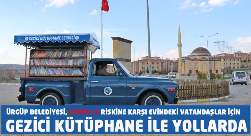 Ürgüp Belediyesinden Evlere Servis Kitap Hizmeti