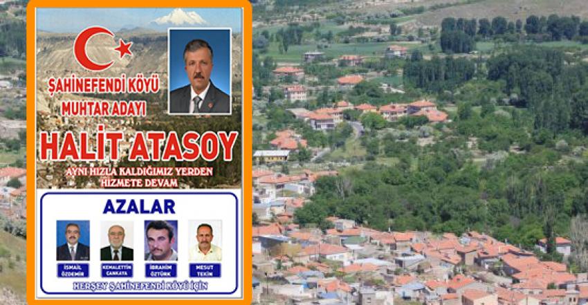 Halit Atasoy ‘Aynı Hızla Kaldığımız Yerden Hizmete Devam’