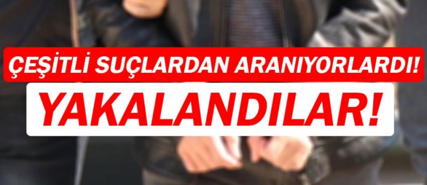 Aranan Üç Şahıs Yakalandı