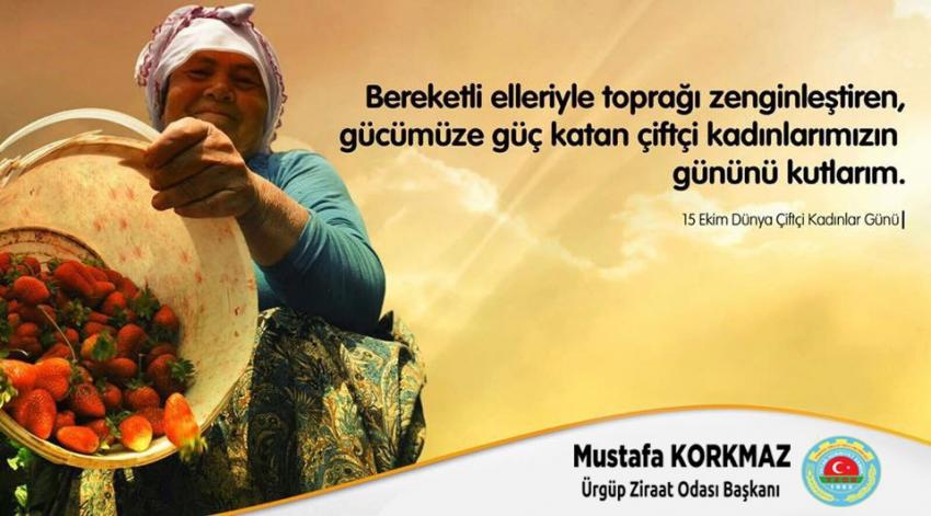 15 Ekim Dünya Kadın Çiftçiler günü kutlu olsun