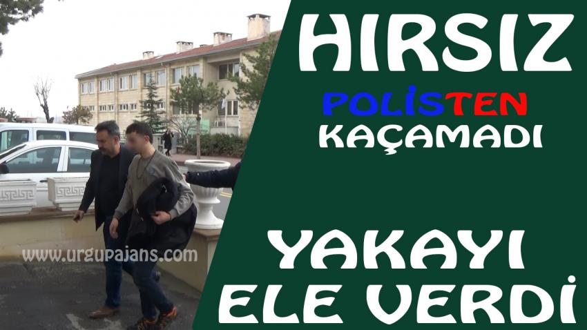 Ev Hırsızı Polisten Kaçamadı