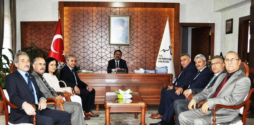 MHP Milletvekili Adayları Vali Aktaş’ı Ziyaret Etti