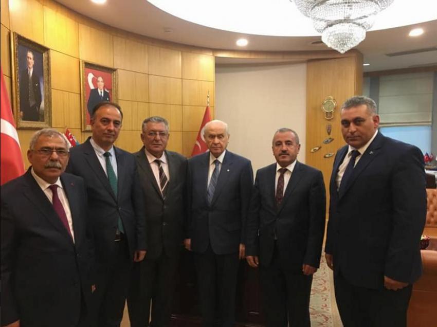 Belediye Başkanı İsmail Genç MHP Grup Toplantısına Katıldı