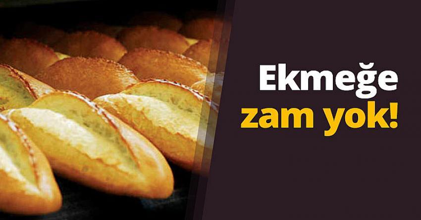 Nevşehir'de Ekmeğe Zam Yok