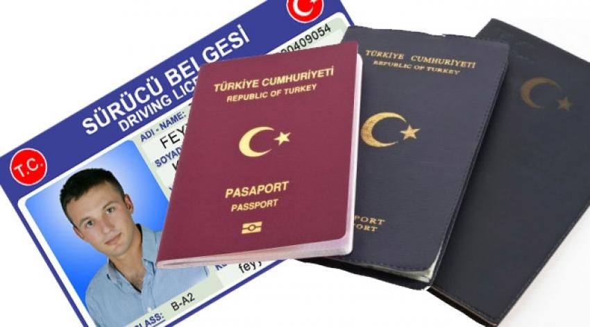 2017 Yılı Sürücü Belgesi Pasaport Fiyatları Açıklandı