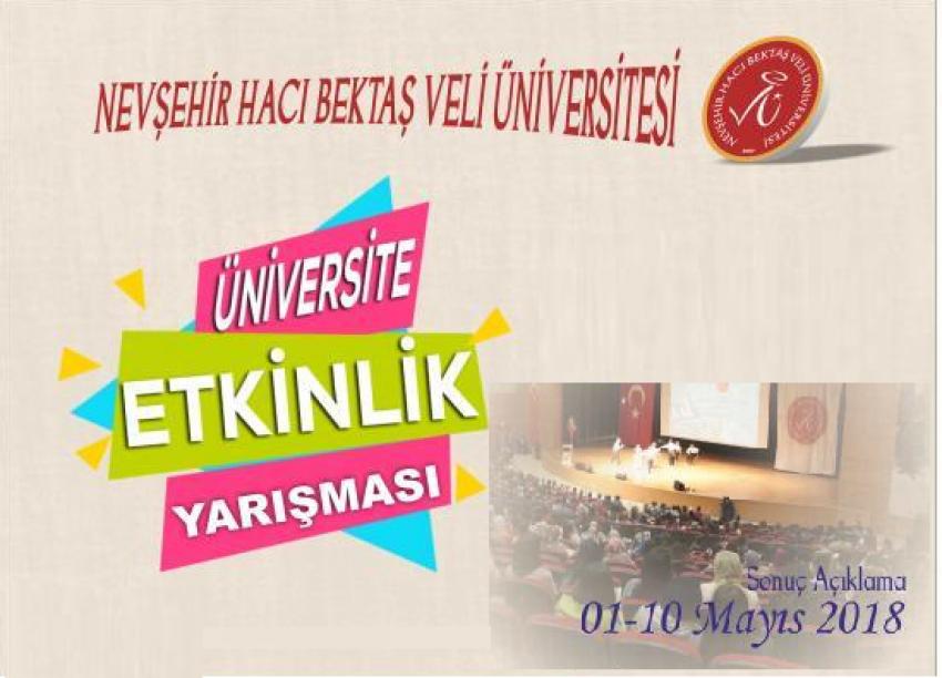 Üniversite Etkinlik Yarışmasında Ödül Alan Öğrenciler Belli Oldu