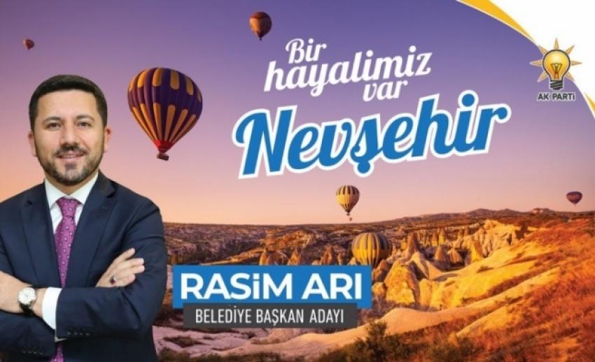 AK Parti Nevşehir Belediye Başkan Adayı Rasim Arı Oldu