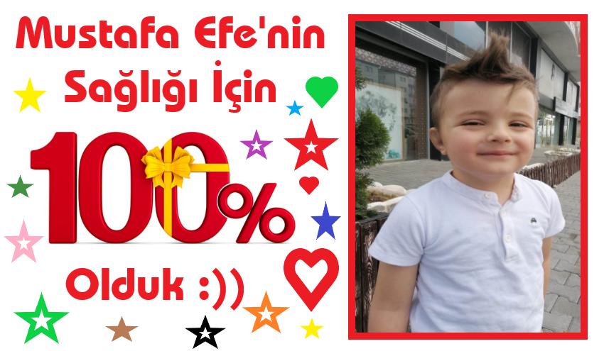 Mustafa Efe Artık Sağlığına Kavuşacak Bağış Tamamlandı