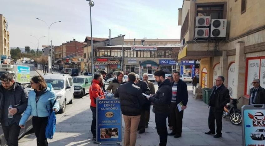 Saadet Partisi Ürgüp’te Esnaf Ziyaretlerinde Bulundu