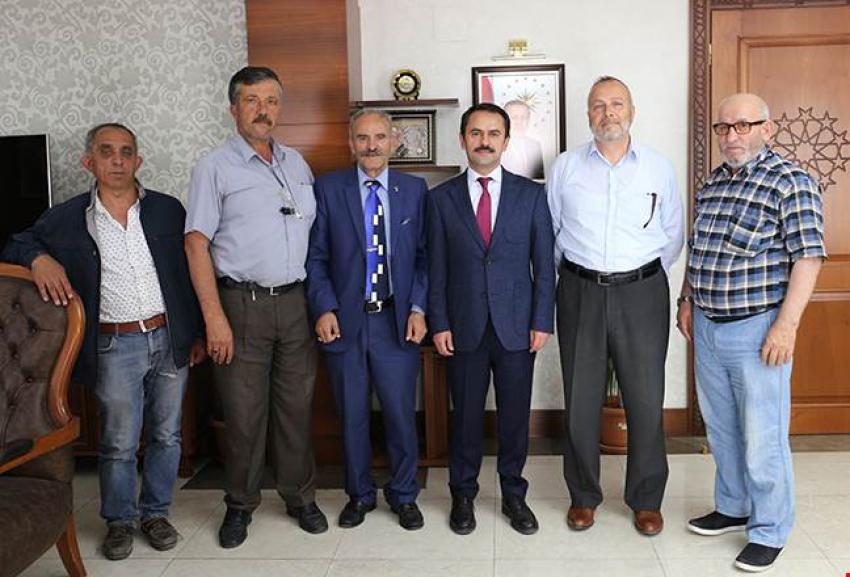 Şahinefendi Köy Muhtarlığından, Vali Aktaş'a Ziyaret