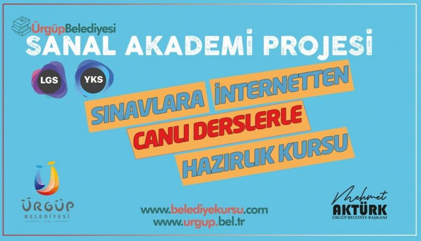 Ürgüp Belediyesi’nden 'Sanal Akademi Projesi'