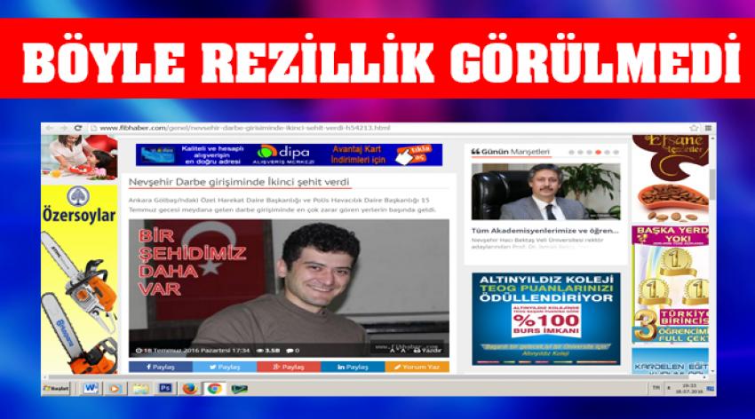 Nevşehir Nevşehir Olalı Böyle Habercilik Görmedi