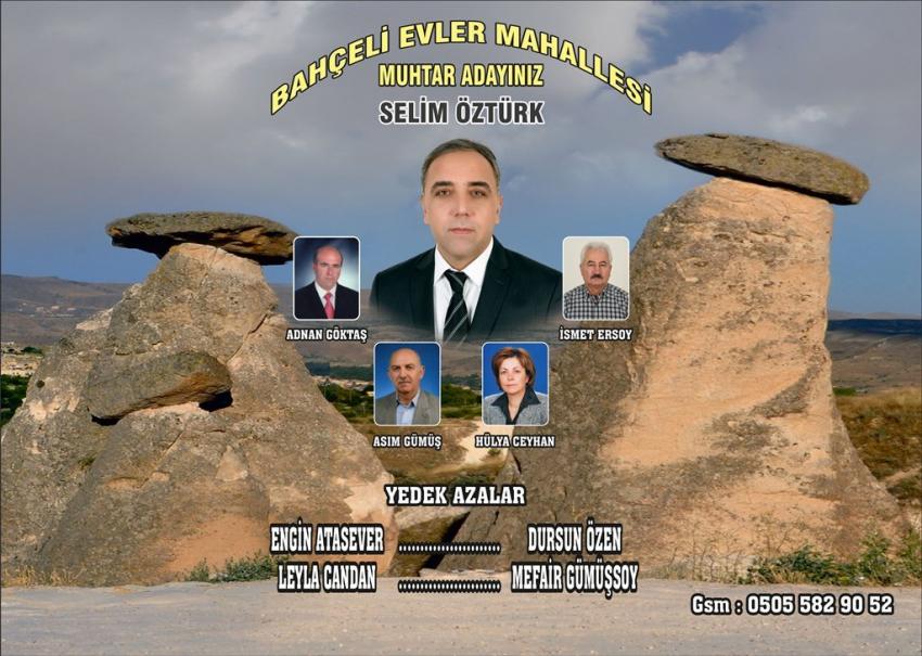 Selim Öztürk 'Daha Güzel Bir Bahçelievler İçin Adayım'
