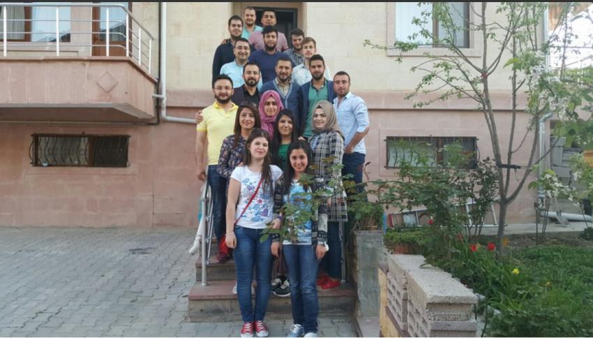 Açıkgöz ve Tanrıver Ürgüp'te Öğrenci Evi Konuğu Oldular