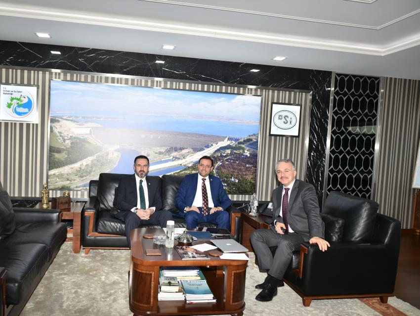 Nevşehir Milletvekillerinden DSİ Genel Müdürüne Ziyaret