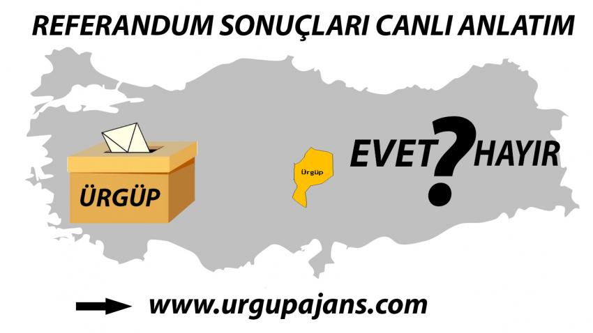 ÜRGÜP REFERANDUM SONUÇLARI