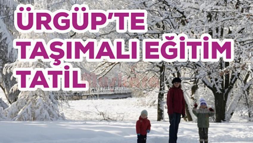 Taşımalı Eğitime 1 Gün Ara