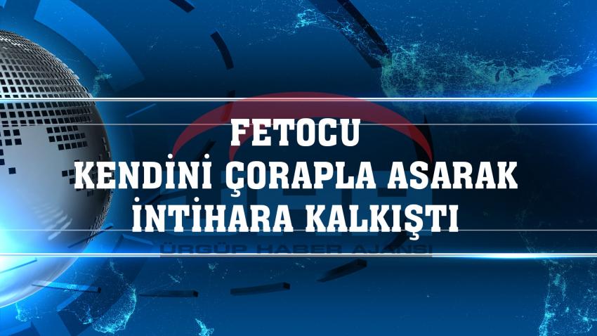 Tutuklu Cezaevinde Çorapla Kendini Astı