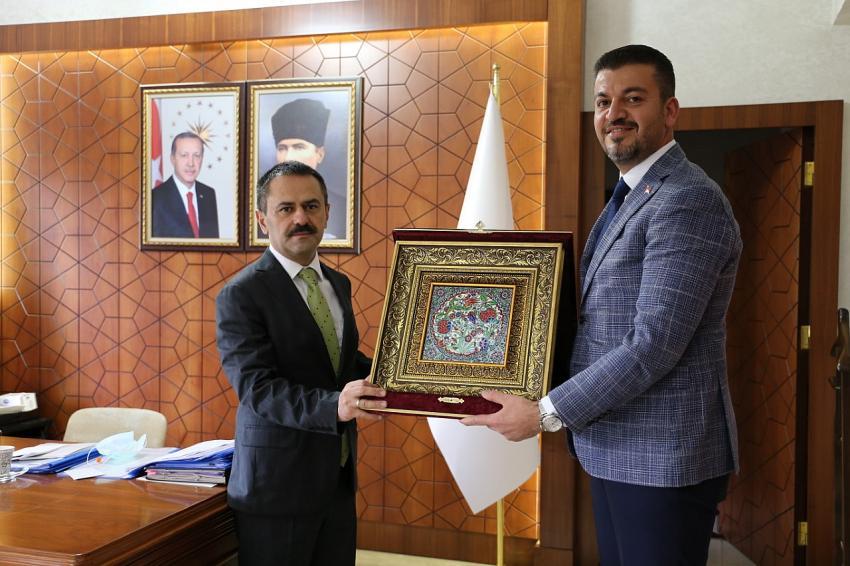 Ürgüp Belediye Başkanı Aktürk, Vali Aktaş’ı ziyaret etti