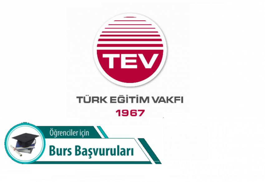 Türk Eğitim Vakfı TEV Burs Başvuruları Devam Ediyor