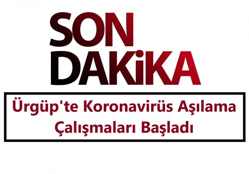 Ürgüp'te Koronavirüs Aşıları Vurulmaya Başlandı