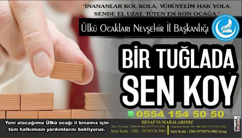 Destek Ol Otağımıza Sahip Ol Ocağımıza