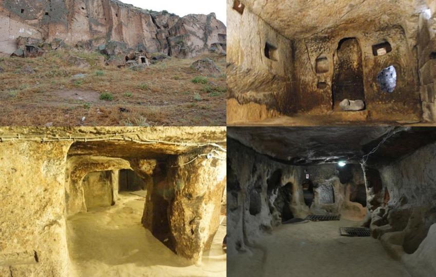 Vali Aktaş, Mazı Köyü Yeraltı Şehrinde İncelemelerde Bulundu