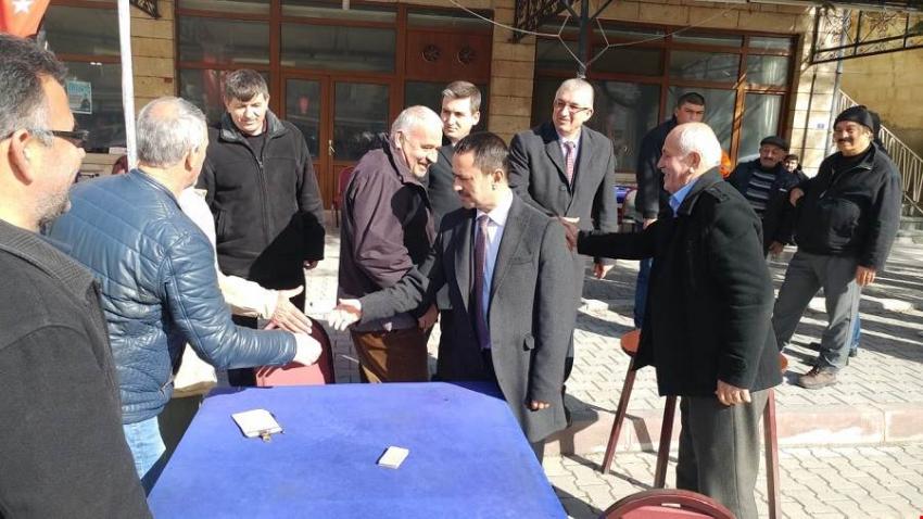 Vali Aktaş Ürgüp İlçesinde Esnaf Ziyaretlerinde Bulundu