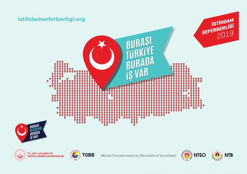Parmaksız, Salaş ve Aydın'dan 'İstihdam Seferberliği 2019' açıklaması
